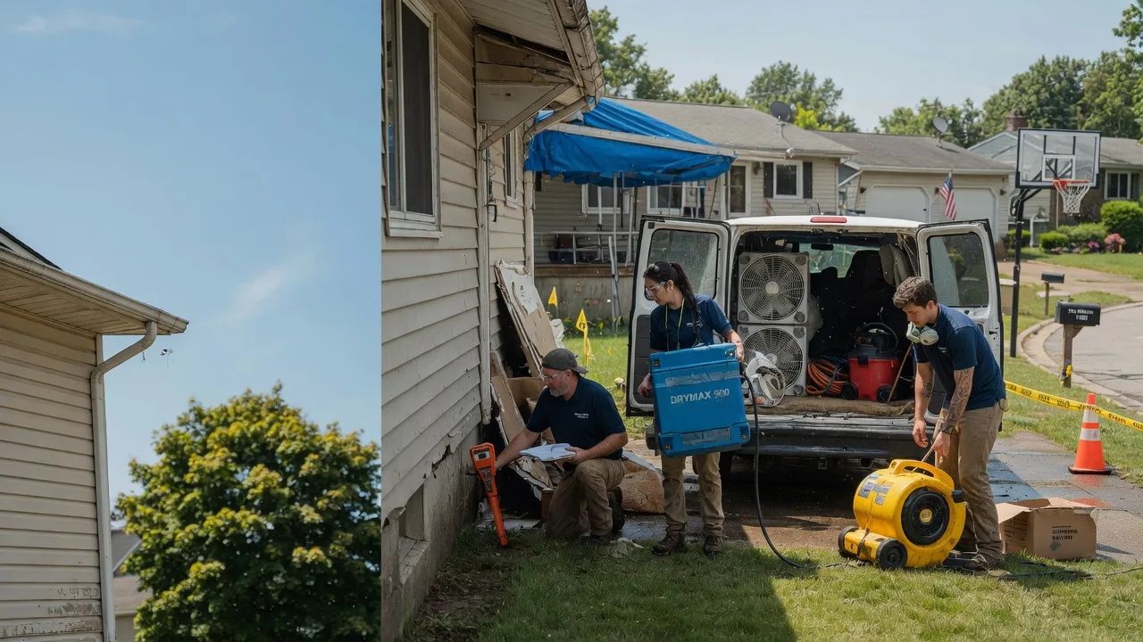 Ceiling Leak Cleanup in Earl Park, IN near me